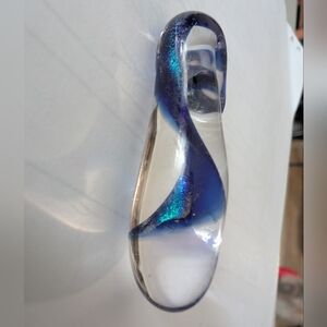 Hand Blown Glass Pendant Necklace